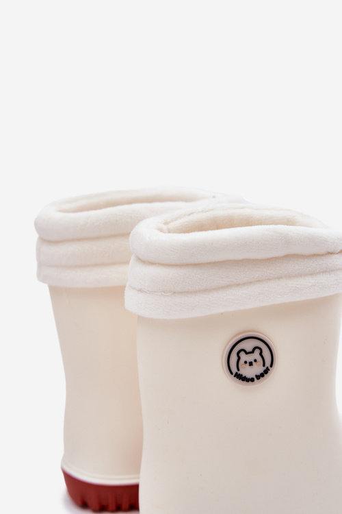 Children's Rain Boots With Insulation Light Beige Odirisse