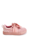 Children's Sneakers Slip-On With A Bow Pink Timma