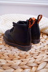 Kids' Warmed Boots with Zipper Black Goopy