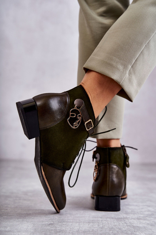 Women's Flat Boots White Kognito