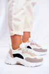 Women’s Sport Shoes Sneakers White Beige Mindanao