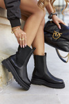 Women's High Chelsea Boots Black Belive