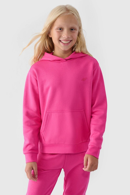 Girls Pullover Hoodie Smooth Purple 4F 4FJWMM00TSWSF1316-51S