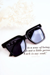 Fashionable Sunglasses V120043 Black and Silver