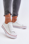 Women's Classic Low White Sneakers Caelira