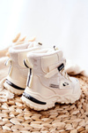 Insulated Snow Boots Light Beige Erila