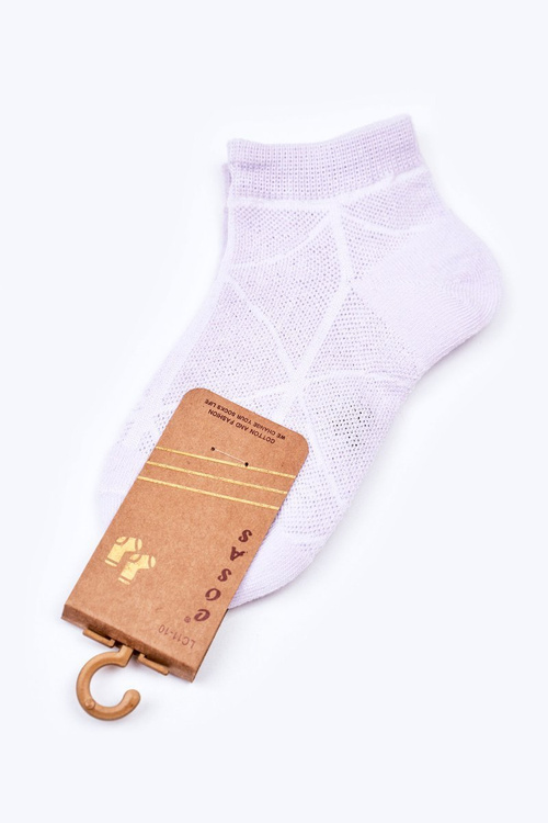 Children's Cotton Socks COSAS Violet