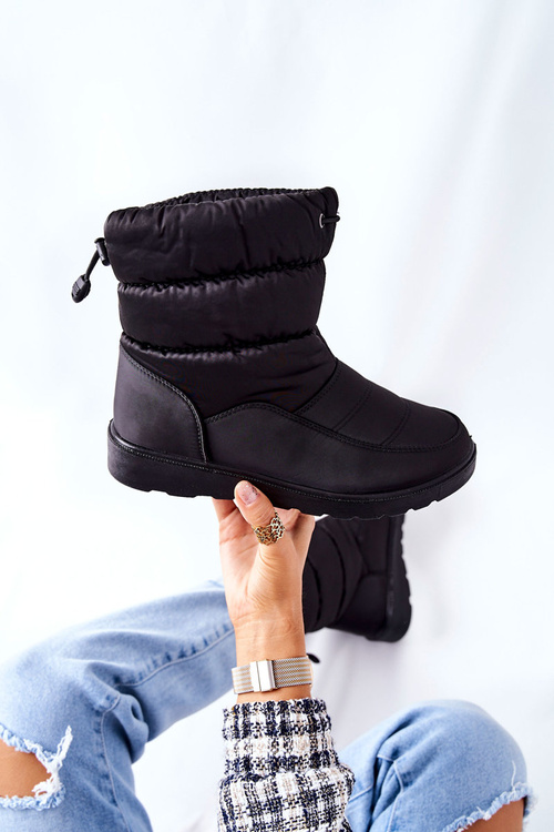 High Boots Slip-on Snowboots Black Cathy