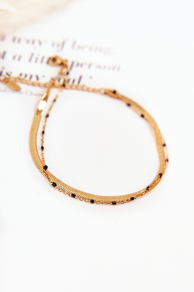 Women's Double Leg Bracelet Gold