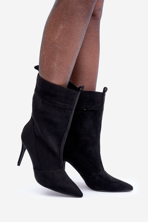 Black Stiletto Boots Ellinore
