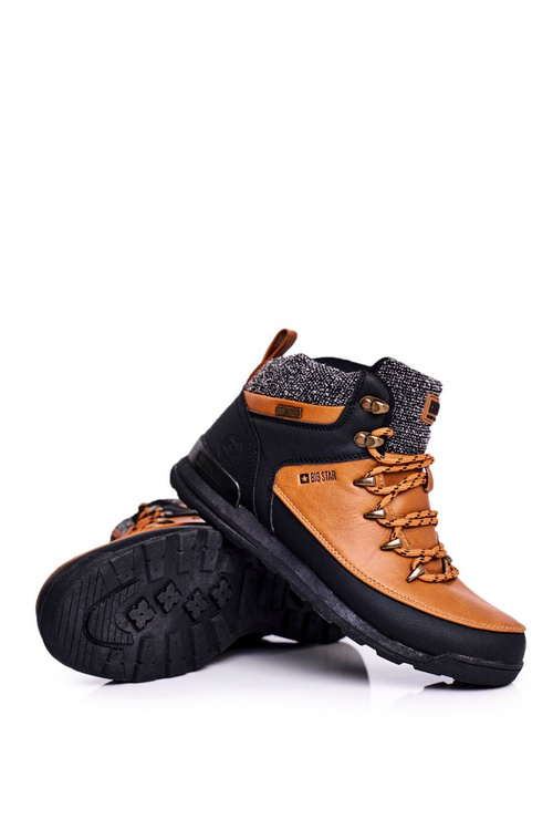 Damskie Buty Trekkingowe Big Star Camel GG274619