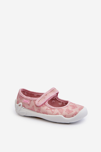 Children's Slippers Ballerinas Butterflies Befado 114X526 Pink