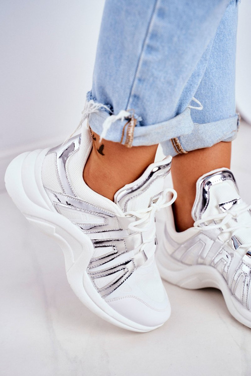 Women's Sports Shoes Silver Inserts Felter