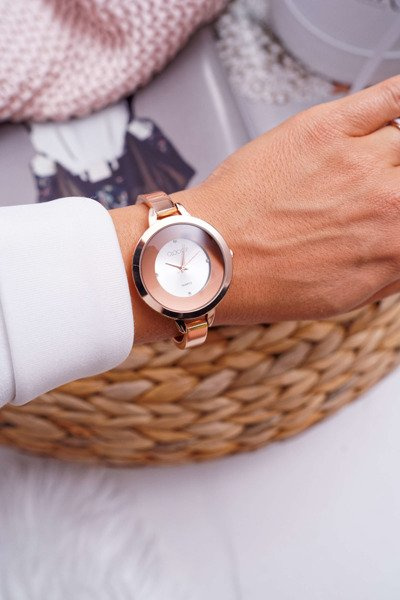 Women's Clock'Up Pink Gold Savage Watch