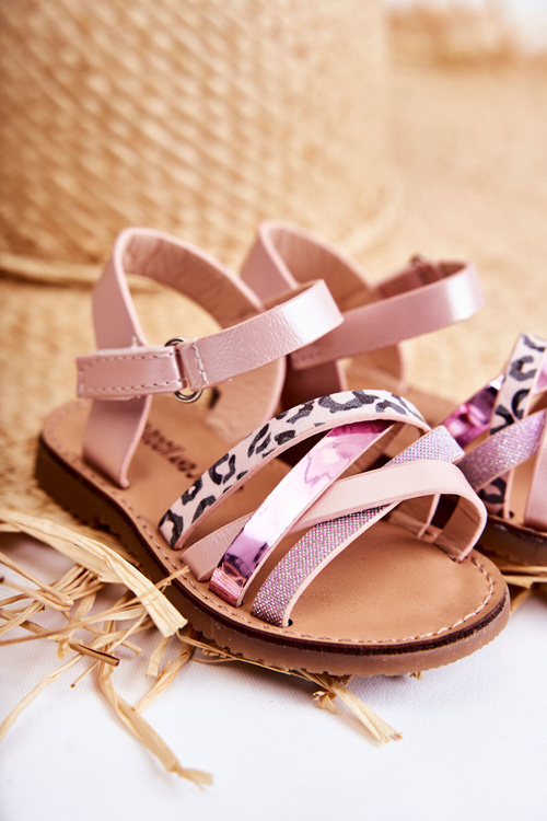 Children's Summer Sandals Pink Nelson