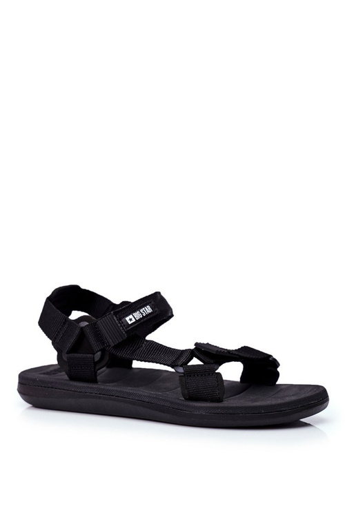 Men's Sports Sandals Black Big Star FF174499