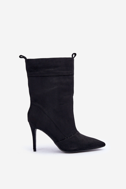 Black Stiletto Boots Ellinore