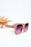 Women's Glitter Sunglasses M2354 Pink