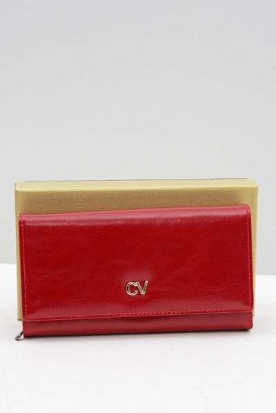 Large Women's Red Wallet