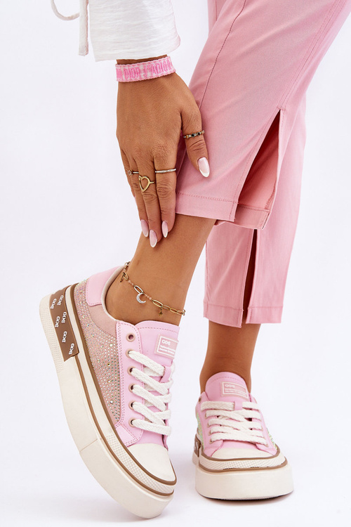 Women's Sneakers With Jets GOE LL2N4057 Pink