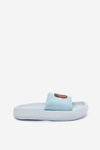 Women's Foam Slippers With Bear Blue Lalon
