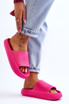 Fashionable Light Flip Flops On A Massive Sole Fuchsia Rebel