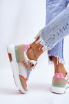 Buty Sportowe Sneakersy Damskie Multikolor Big Star LL274437
