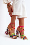 Fashionable High Heel Sandals Multicolour Josette