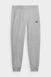 Men's Jogger Sweatpants 4FWMM00TTROM0942-27M Gray Melange