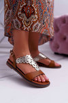 Women's Flat Sandals Sergio Leone SK011 Camel Lirielle