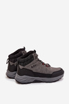 Men's hiking shoes with insulation Lee Cooper LCJ-25-01-3722M Gray
