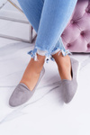 Vices | Grey Suede Imany Ballerinas