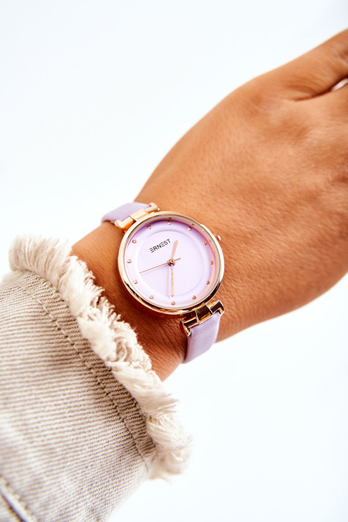 Women's Analog Watch Ernest Purple