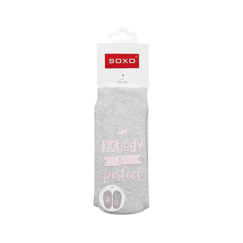 Women's SOXO Socks "Nobody is perfect, but i'm pretty close".
