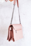 Quilted Letter Bag Pink Nerissa