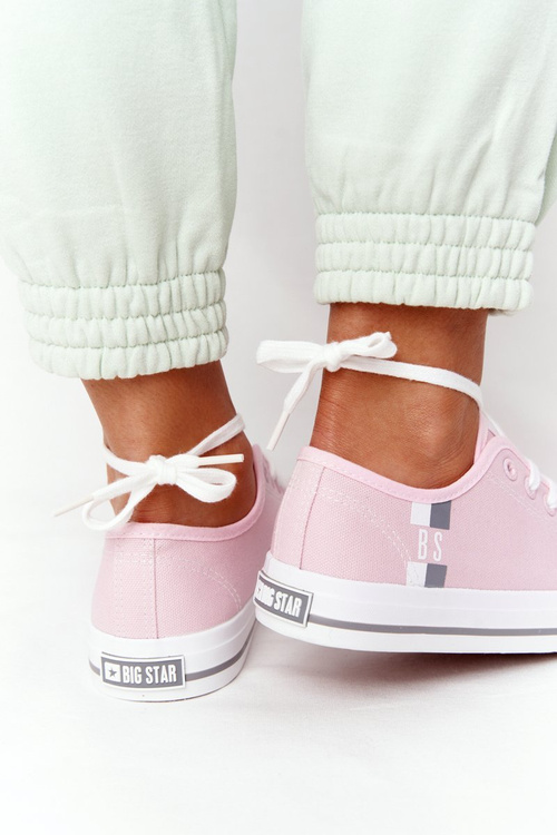 Classic Women's Sneakers BIG STAR HH274110 Light Pink