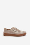 Women's Leather Sneakers Grey Vinceza 7333