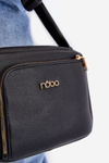 Crossbody Bag Made of Eco Leather NOBO BAGP990-K020 Black