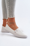 Women's White Slip-On Sneakers Adrancia