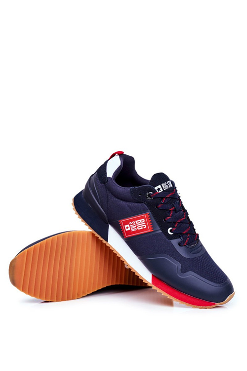 Men's Sport Shoes Big Star Navy GG174182