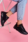 Women's Sport Shoes Sneakers Big Star Black FF274946