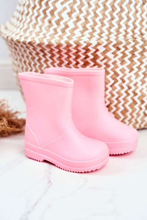 Children's Classic Rubber Galoshes Pink Lullaby 