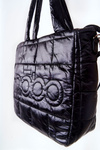 Quilted Strap Handbag NOBO L3030 Black