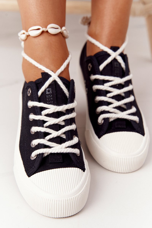 Trampki Niskie BIG STAR Czarne FF274184