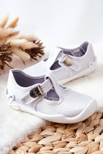 Flip-flops Ballerinas Befado Shiny 115X001 Silver