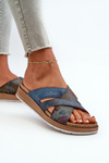 Comfortable Lightweight Women's Slippers Inblu GS000052 Navy
