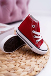 Kids High Sneakers Red Filemon