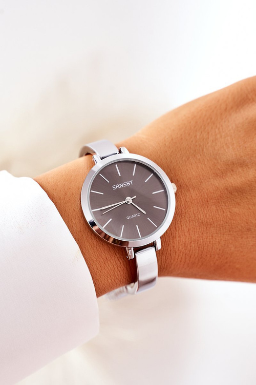 Watch On Bracelet ERNEST Silver