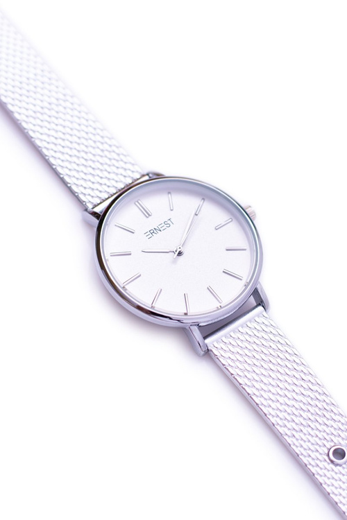 Ernest Women's Silver Wrist Watch BlowMyMind