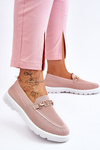 Women's Slip-On Sneakers With Embellishment Pink Alena